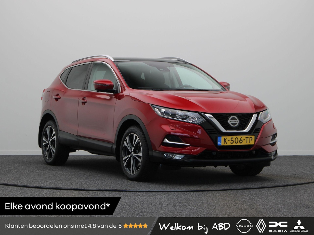 Nissan Qashqai - 140pk DIG-T N-Connecta | Trekhaak! | Camera's Rondom | Climate Control | Velgen Lichtmetaa - AutoWereld.nl