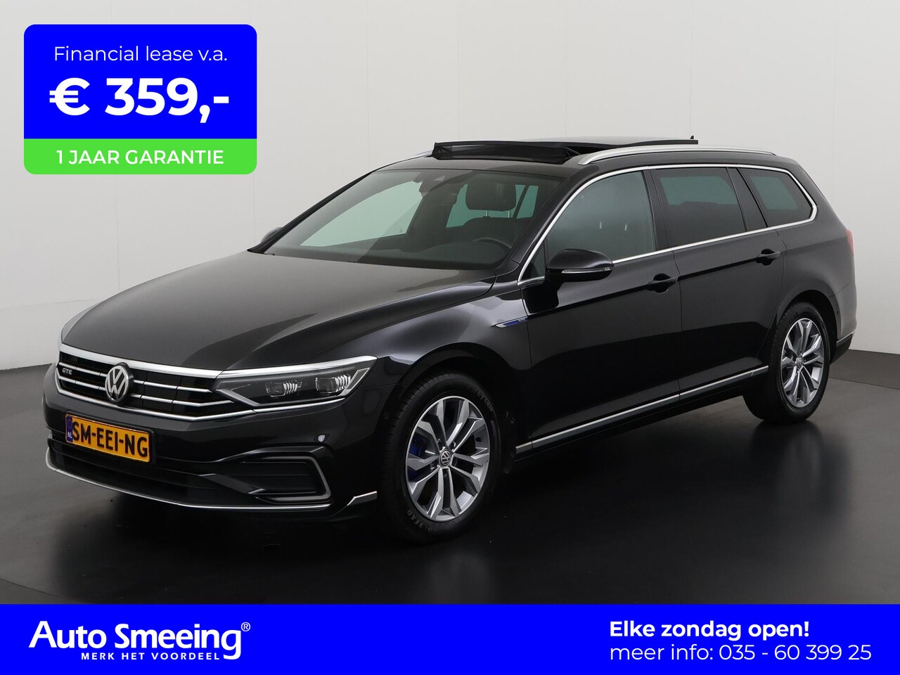Volkswagen Passat Variant - 1.4 TSI PHEV GTE | Leder | Trekhaak | Panoramadak | DCC | Zondag Open! - AutoWereld.nl