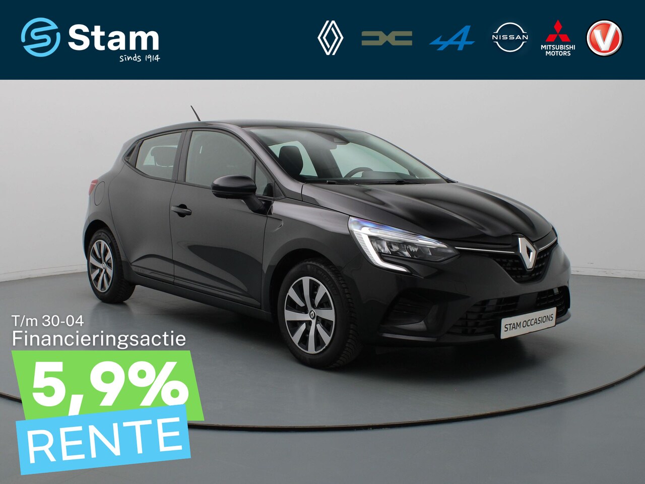 Renault Clio - 1.6 E-Tech Hybrid 145 Equilibre Cruise | Climate | Carplay | Parkeersens. achter - AutoWereld.nl