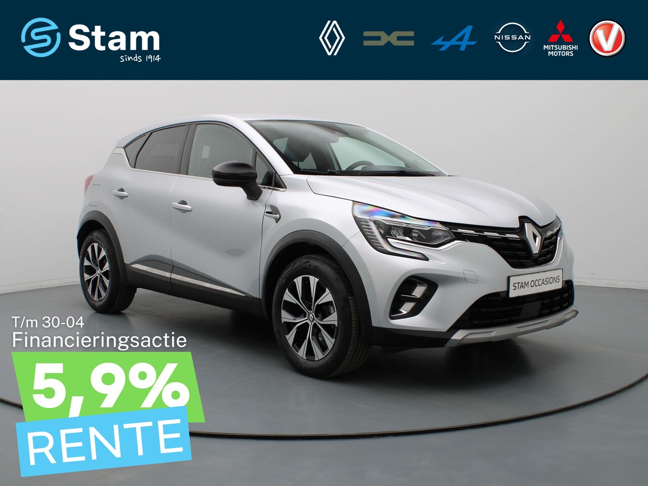 Renault Captur - TCe 90pk Techno Camera | Climate | Navi | Parkeersensoren V+A - AutoWereld.nl