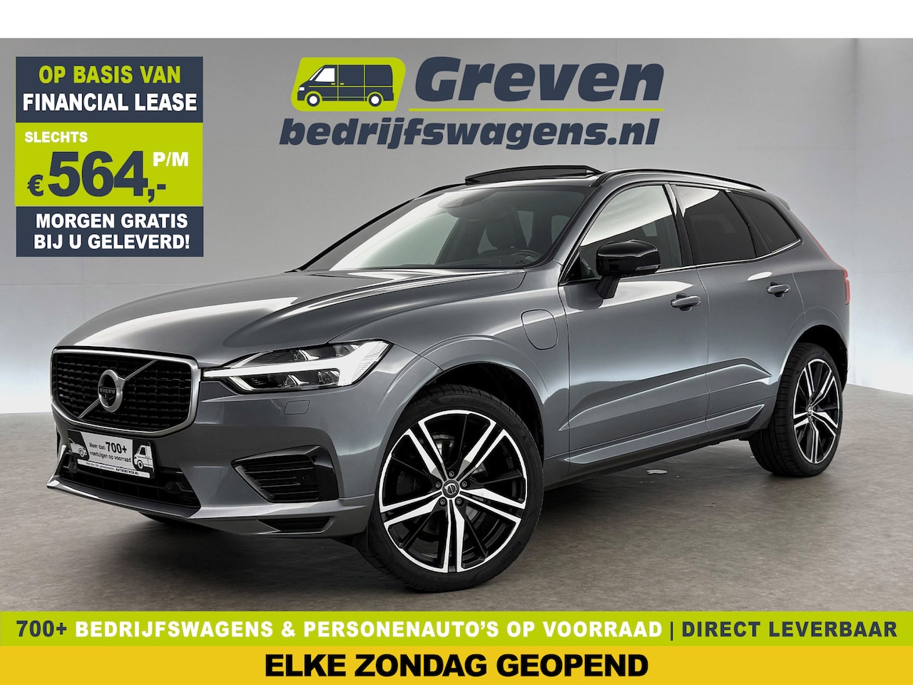 Volvo XC60 - T8 Twin Engine 341PK AWD R-Design Luchtvering Pano LED 360Camera Trekhaak Stoel-Stuur verw - AutoWereld.nl
