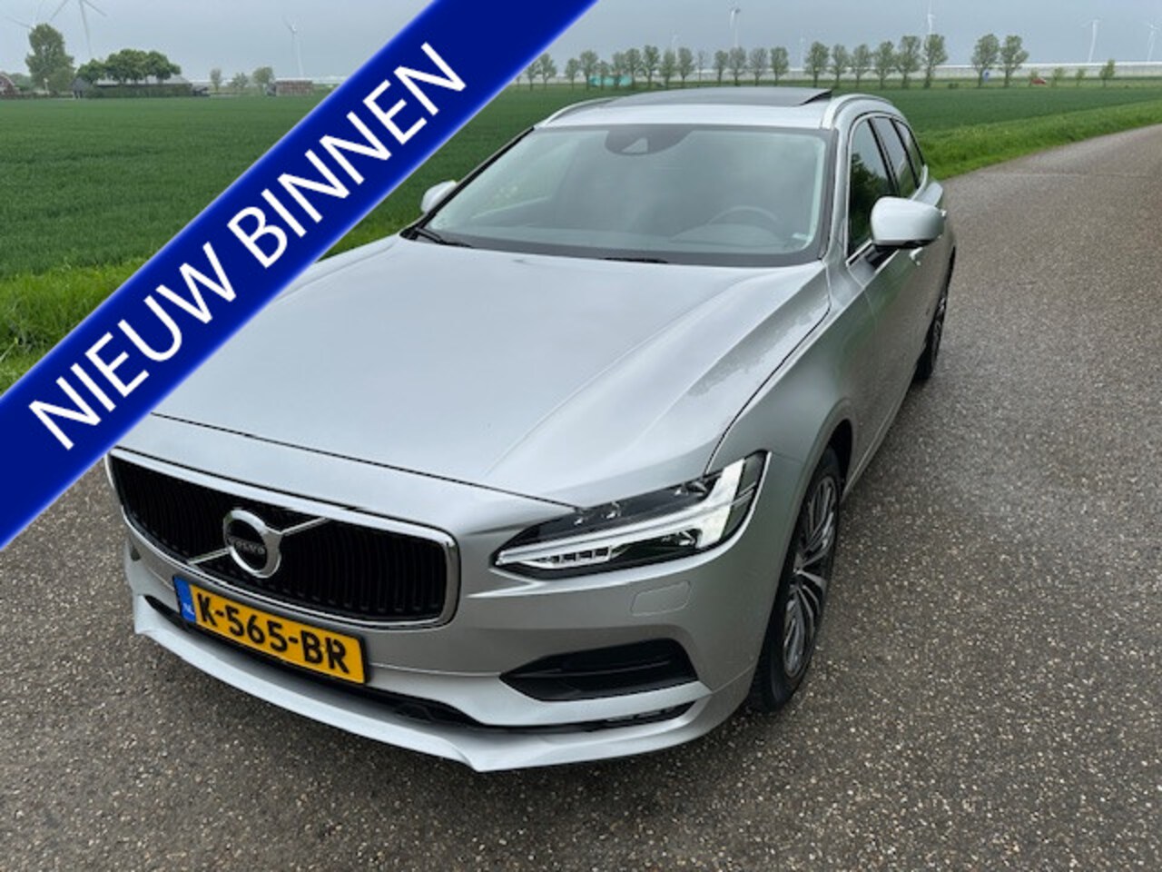 Volvo V90 - 2.0 T4 Business Luxury+ Panoramadak Trekhaak Enz - AutoWereld.nl