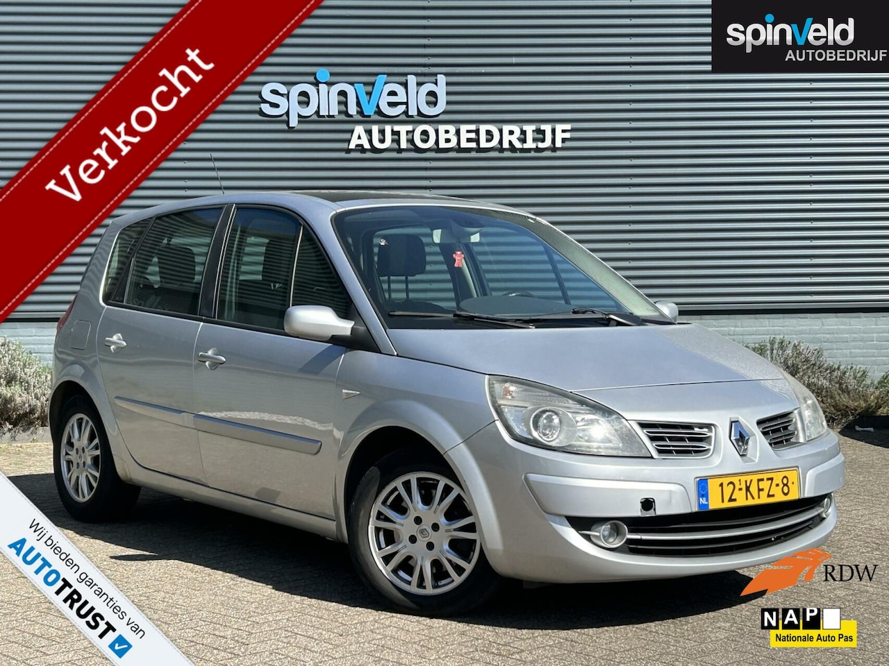 Renault Scénic - 2.0-16V Conquest BJ'08 AIRCO ELEK PAKKET - AutoWereld.nl