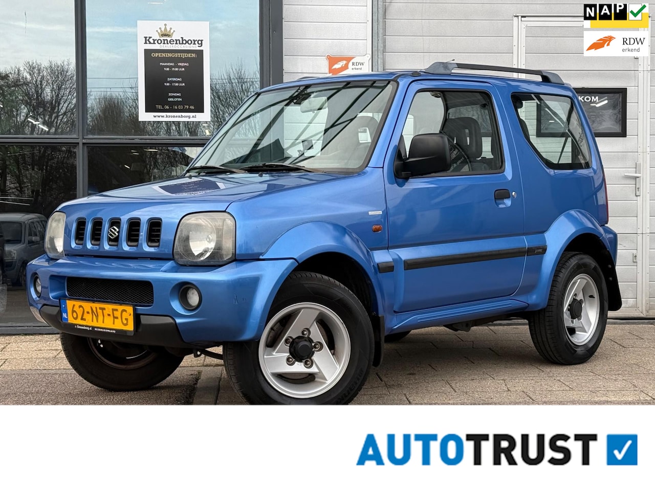 Suzuki Jimny - 1.3 S-Limited 1.3 S-Limited, 4WD, AIRCO, NAP, APK - AutoWereld.nl
