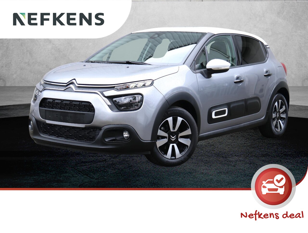 Citroën C3 - 110pk Feel Edition | Climate | Navigatie | Parkeerhulp | CarPlay | 16" LMV | P.Glass - AutoWereld.nl