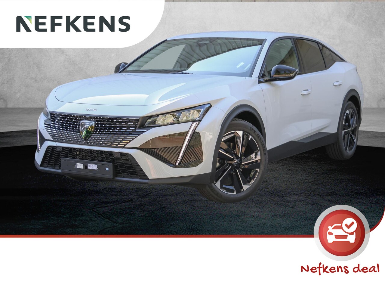 Peugeot 408 - Hybrid e-DCS6 Allure | Camera pakket rondom | 19"velgen | Navigatie  | Elektrische stoelen - AutoWereld.nl