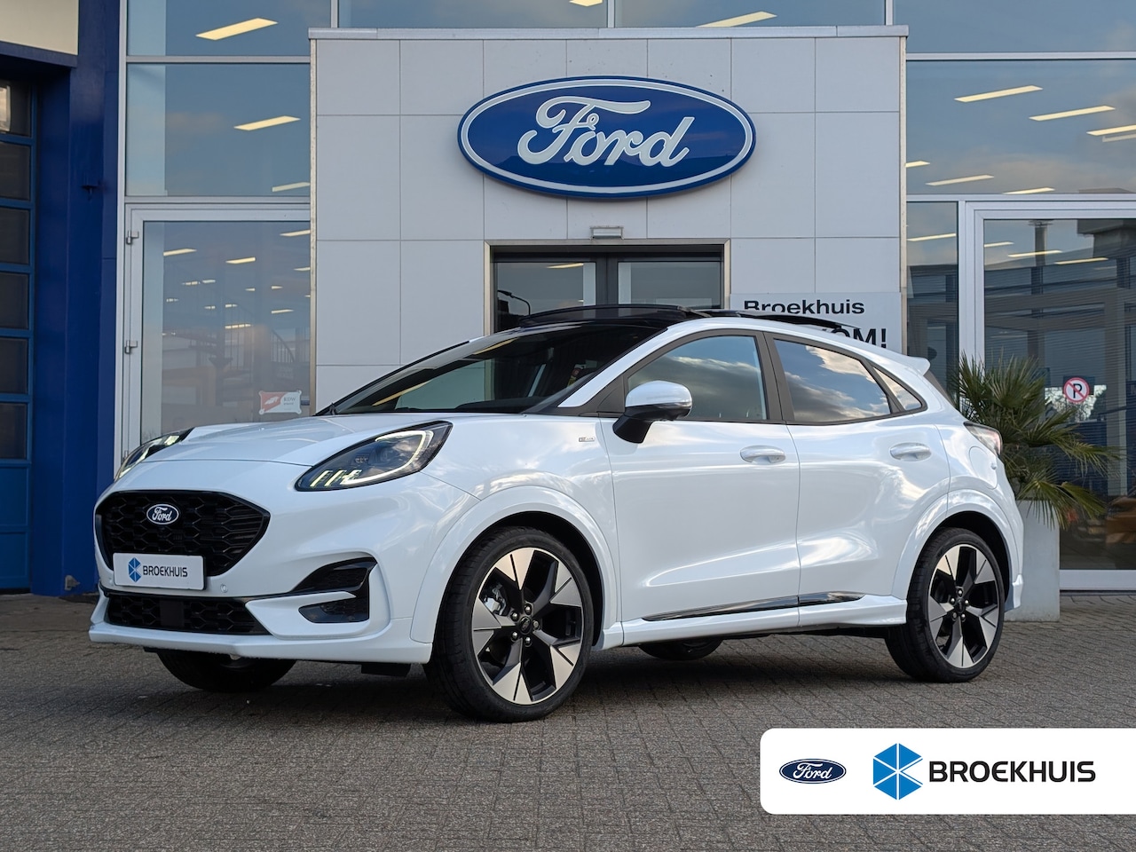 Ford Puma - 1.0 EcoB Hybrid ST-Line X Panoramadak | 360 Camera | 19 Inch LMV - AutoWereld.nl