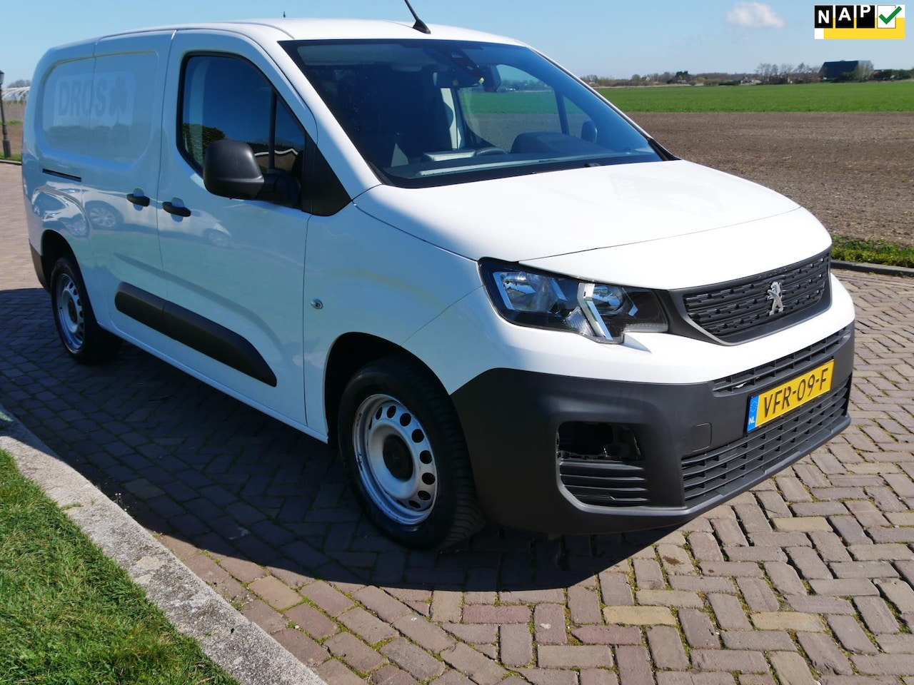 Peugeot Partner - 1.5 BlueHDI 75kW Pro Long AC ** 7499 EX BTW ** - AutoWereld.nl