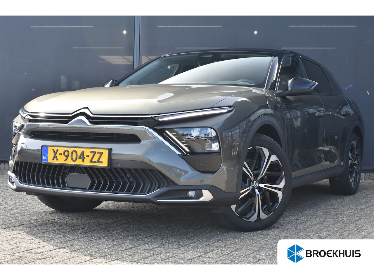 Citroën C5 X - 1.6 Plug-in Hybrid 180 Plus | Vol-Leder | Navigatie | Elektr. Massagestoelen | Stoel/Stuur - AutoWereld.nl