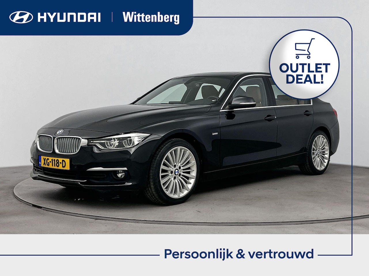 BMW 3-serie - 320i LUXURY EDITION | OUTLETDEAL! | NAVI | CHIQUE LEDEREN INTERIEUR | 18'' LM VELGEN | CLI - AutoWereld.nl