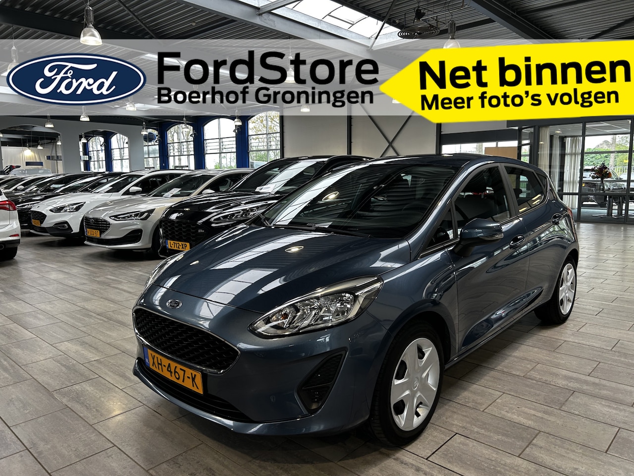 Ford Fiesta - 1.1 85pk Trend | Groot scherm | Apple carplay | Airco | Parkeersens. Achter | - AutoWereld.nl