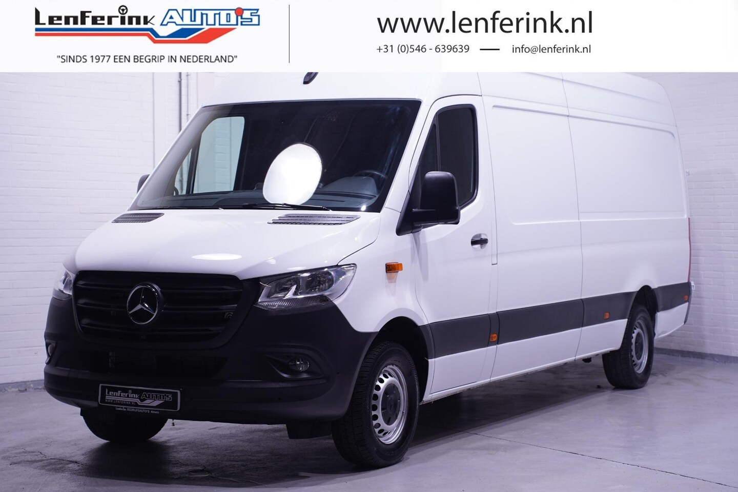 Mercedes-Benz Sprinter - 315 CDI 150 pk L3H2 Navi, 360 Camera, PDC V+A Laadruimte Pakket, 270 Graden Deuren, 3-Zits - AutoWereld.nl