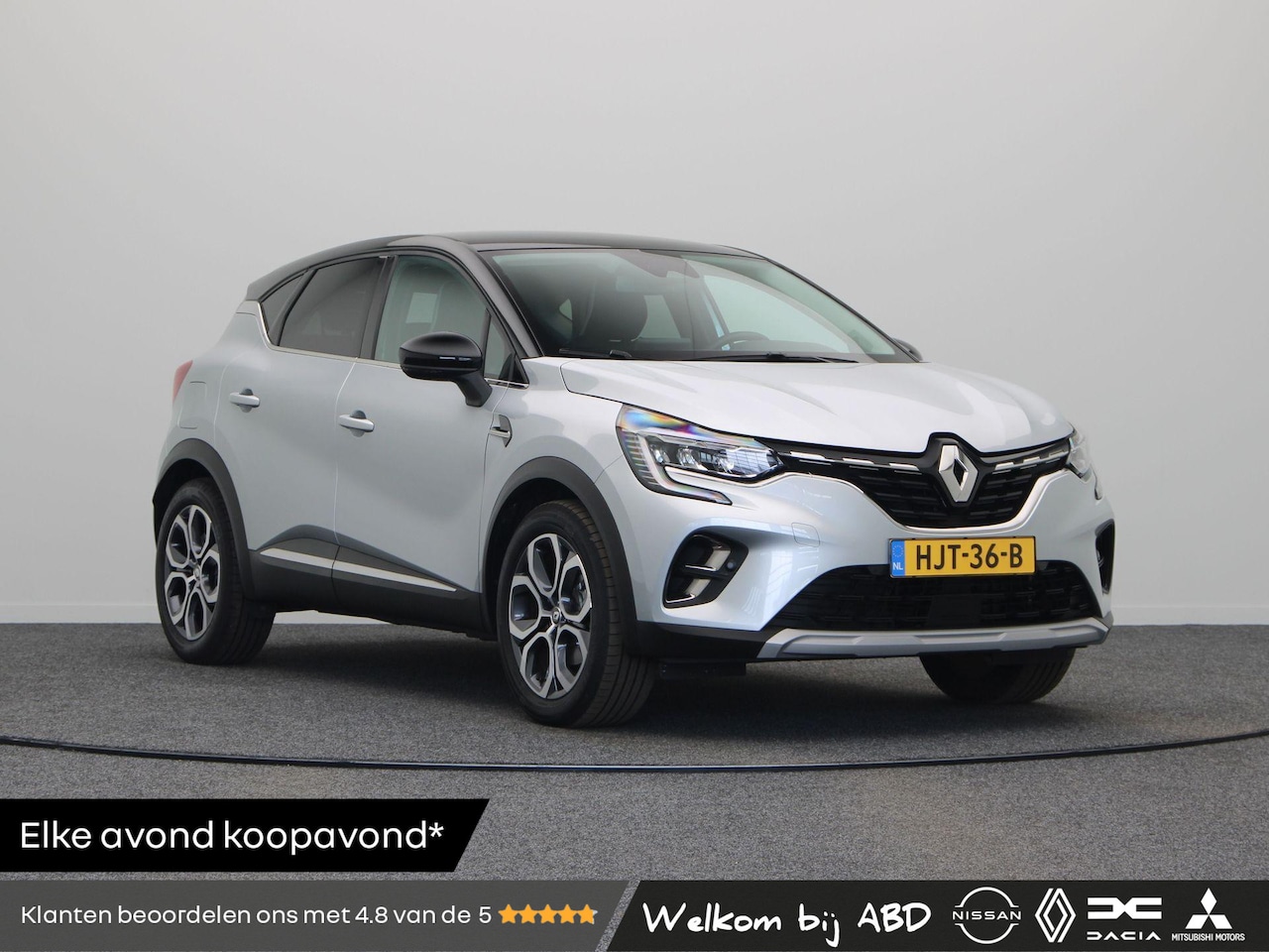 Renault Captur - 1.6 E-Tech full hybrid 145 techno | Adaptive Cruise | Dode Hoek Detectie | Stuurwiel verwa - AutoWereld.nl