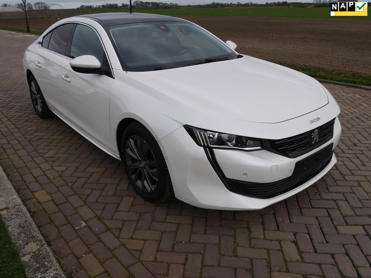 Peugeot 508 - 1.5 BlueHDI Blue Lease Allure PANO ** 12499 NETTO ** - AutoWereld.nl