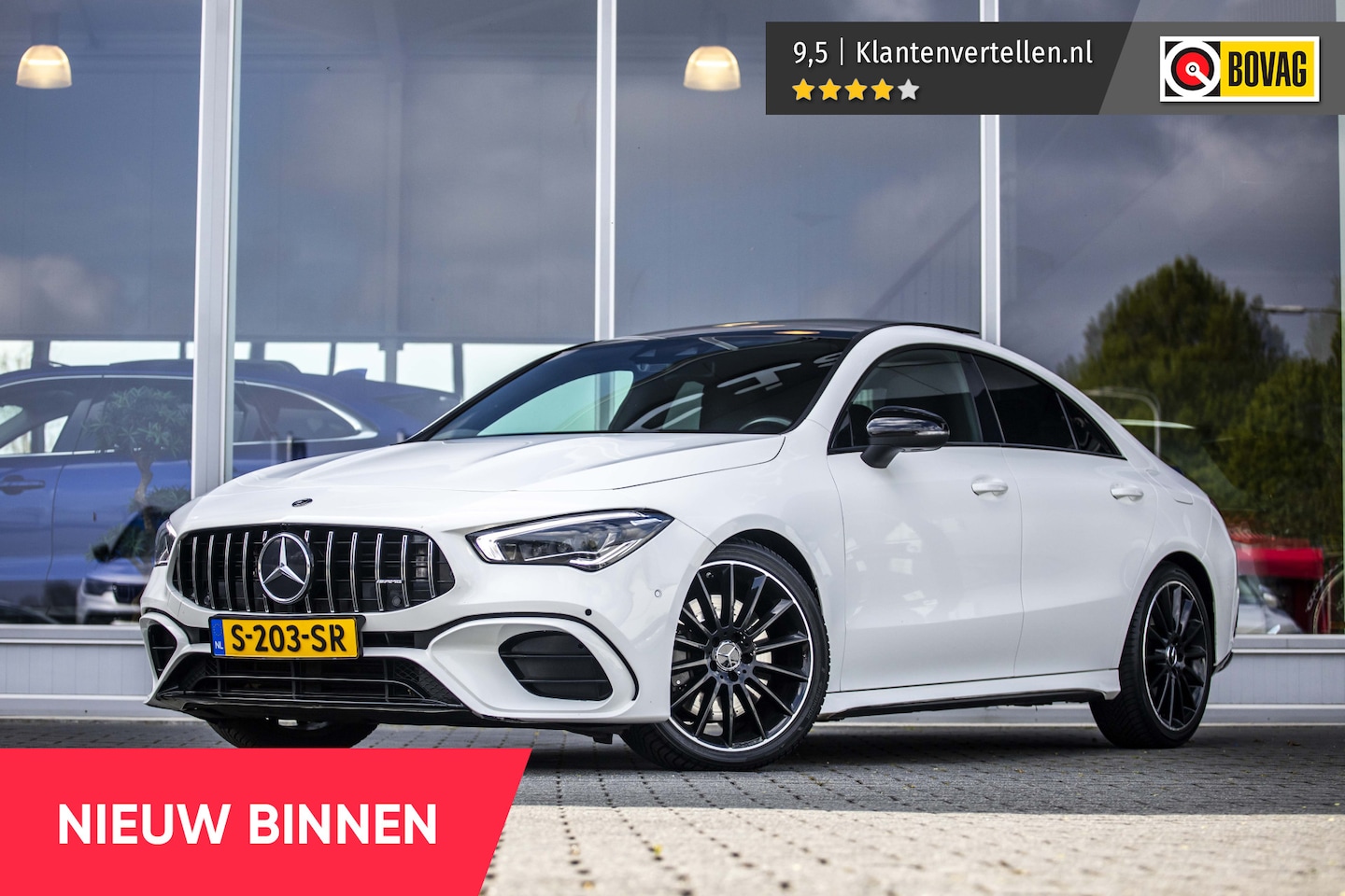 Mercedes-Benz CLA-Klasse - 250 Premium Plus AMG | Pano | Sfeer | Carplay - AutoWereld.nl