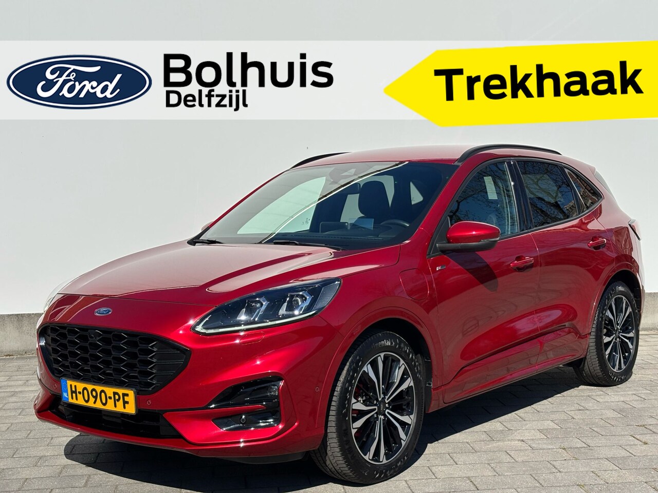 Ford Kuga - 2.5 PHEV ST-Line X | Trekhaak | 19-inch | Winterpack | Head-UP | Origineel NL auto - AutoWereld.nl