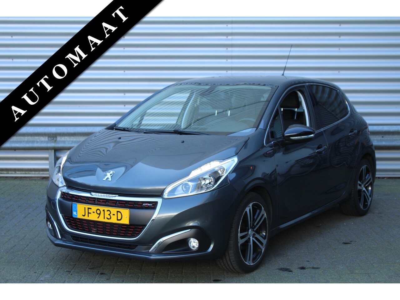 Peugeot 208 - 1.2 PureTech 111pk GT-line Automaat NL-Auto NAP Clima Cruise Navi 17"LMV PDC 1e eigenaar - AutoWereld.nl