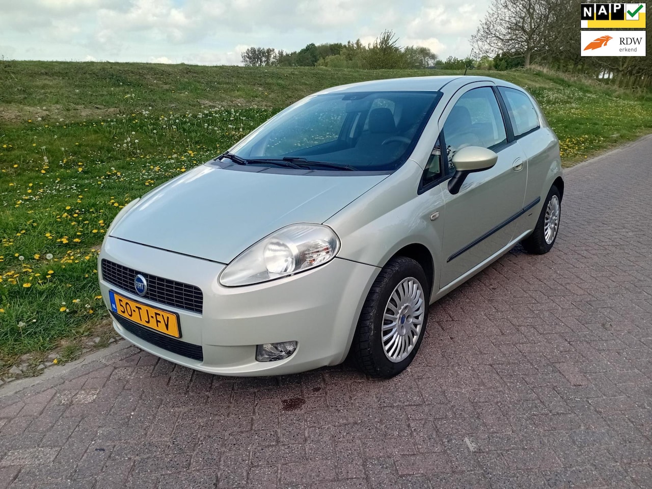 Fiat Grande Punto - 1.2i Edizione Cool Distr. Riem is vervangen 198dkm NAP Airco El. Ramen Spiegels - AutoWereld.nl