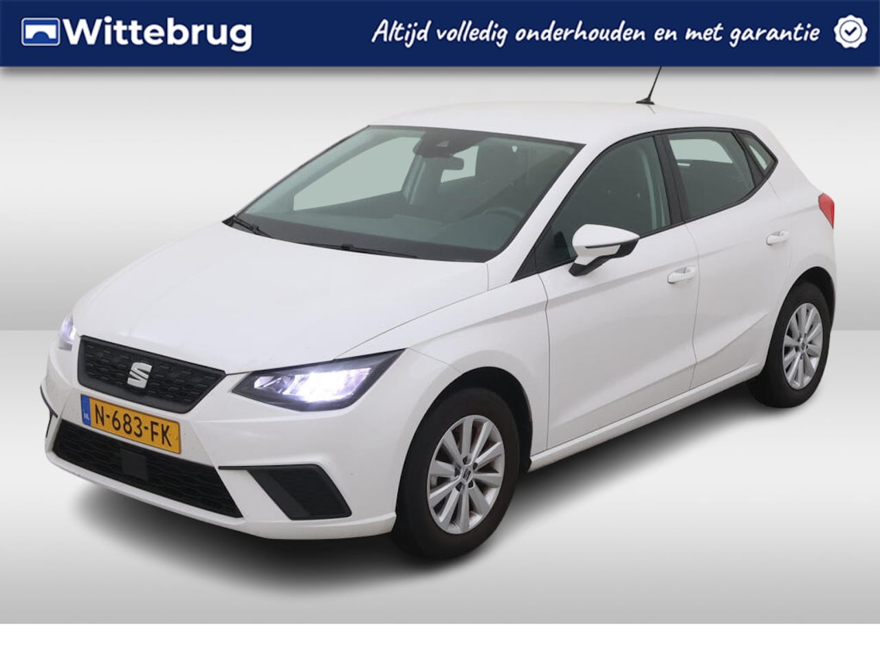 Seat Ibiza - 1.0 TSI Style App-connect / LED verlichting / Parkeersensoren / Airco(Clima) - AutoWereld.nl