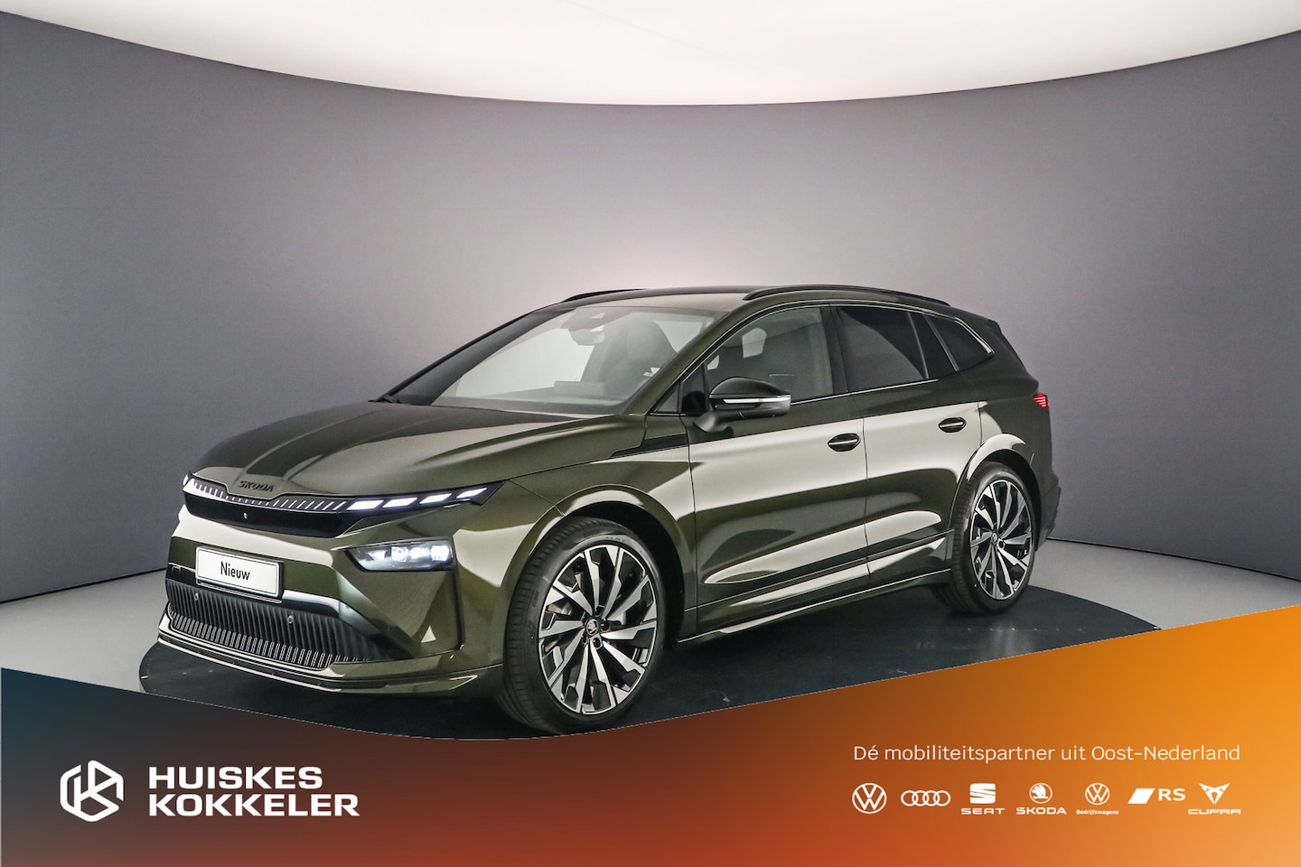 Skoda Enyaq iV - 85 Elektromotor 286 1AT Sportline Elektromotor 82 kWh 286pk Sportline - AutoWereld.nl