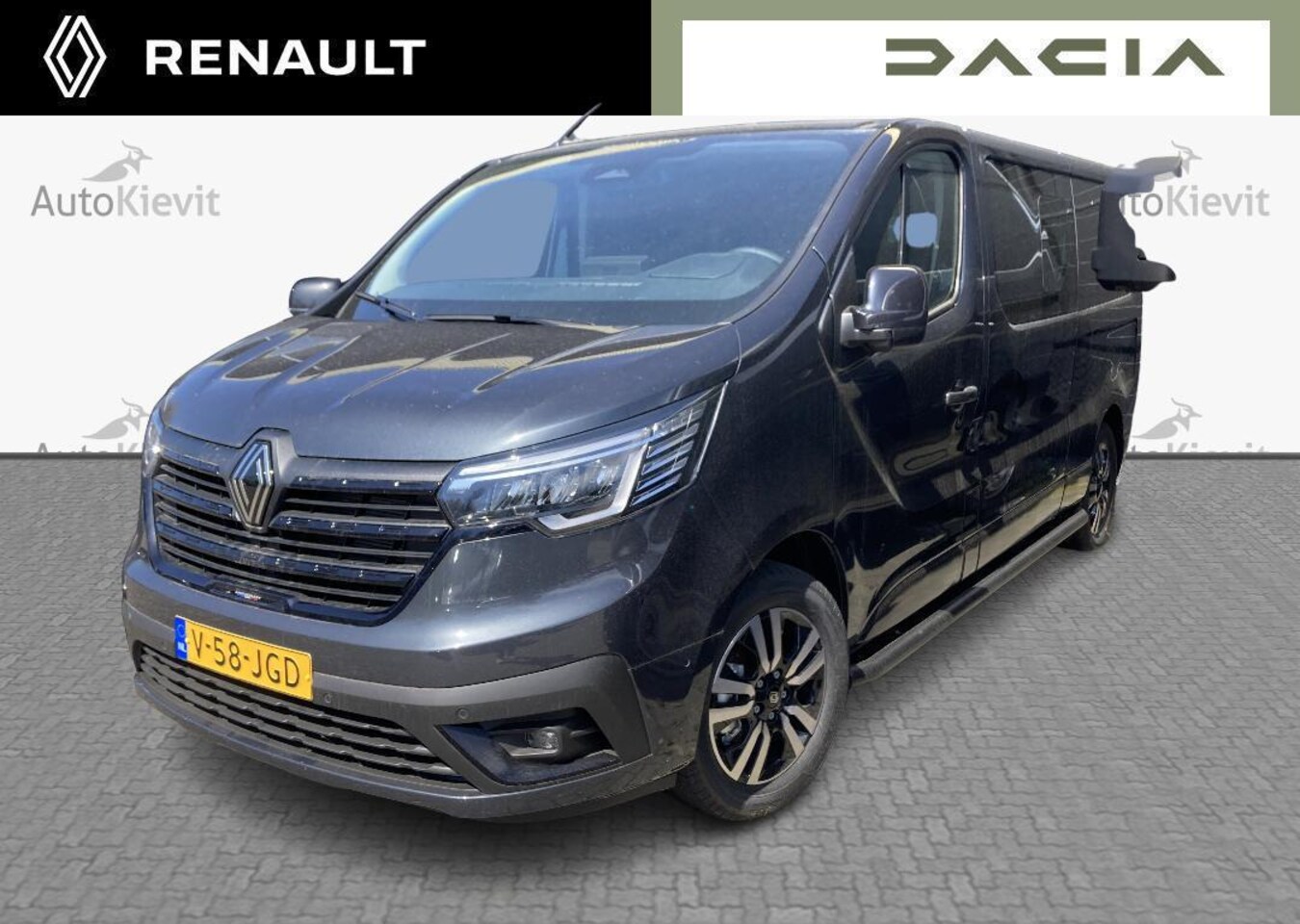 Renault Trafic - 2.0 Blue dCi EDC 170 T29 L2H1 Extra DC - 125th Anniversary - Dubbel Cabine / Alarm / Trekh - AutoWereld.nl