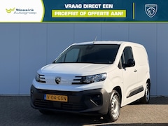 Peugeot Partner - 1.5 BlueHDi 100pk 3-zits Asphalt | Navigatie | Cruise Control | Binnenspiegel Camera |
