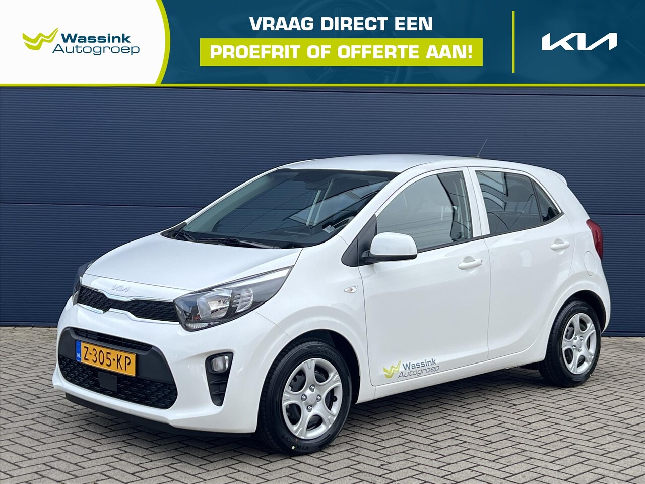 Kia Picanto - 1.0 DPi 67pk 4-zits ComfortLine | Airco | Bluetooth | - AutoWereld.nl