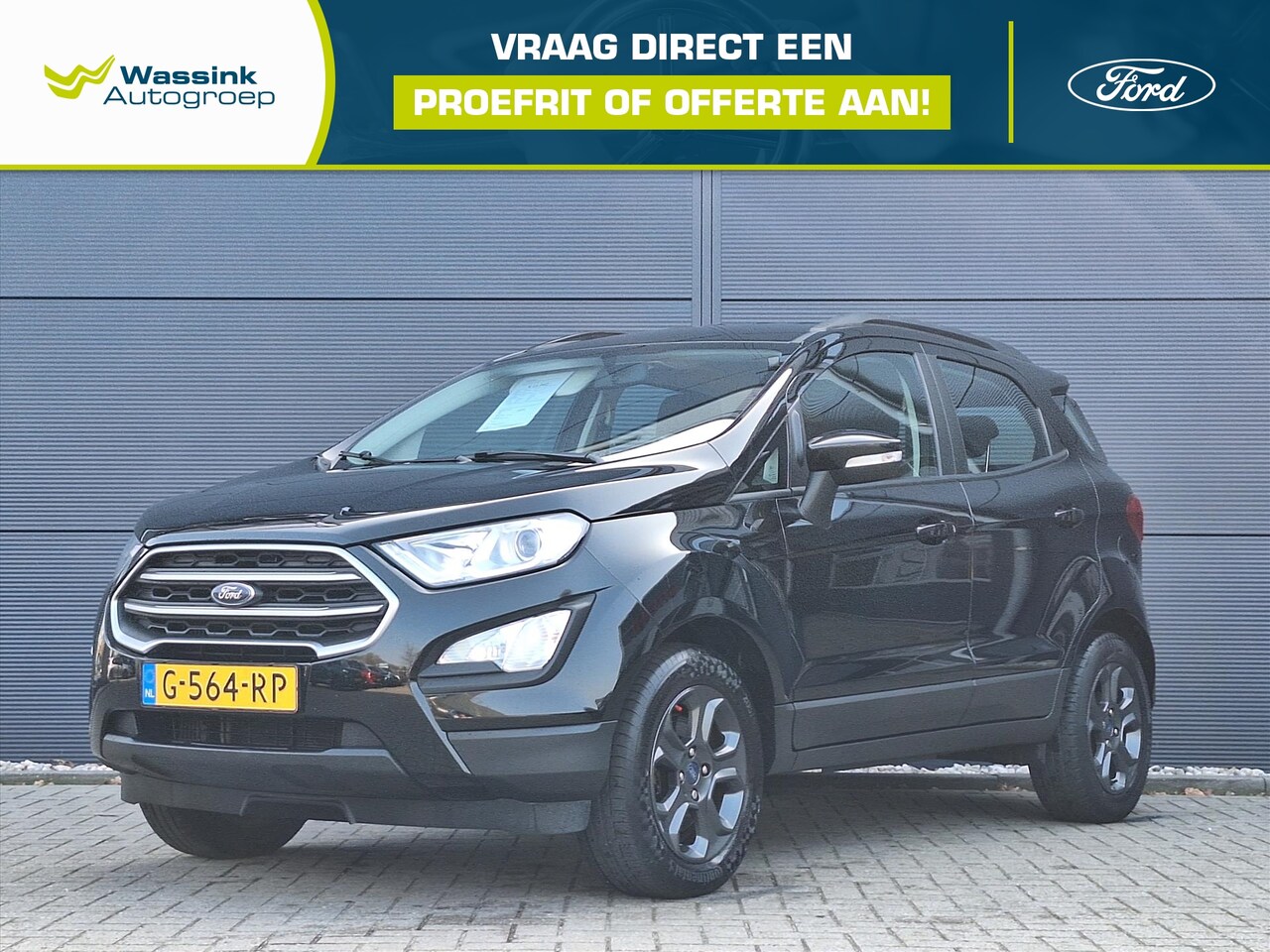 Ford EcoSport - 1.0 EcoBoost 125pk Trend Ultimate | Camera | 16" LMV | Cruise Control | Airco - AutoWereld.nl