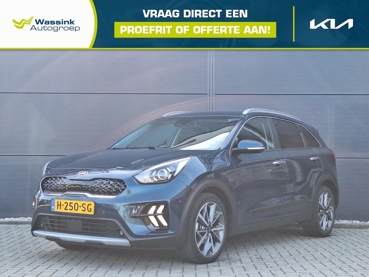 Kia Niro - 1.6 GDi Hybrid 141pk DCT6 DynamicPlusLine | Stoel en Stuurverwarming | Adaptive Cruise Con - AutoWereld.nl