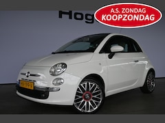 Fiat 500 - 1.2 Lounge Airco Panoramadak PDC Goed Onderhouden All in Prijs Inruil Mogelijk
