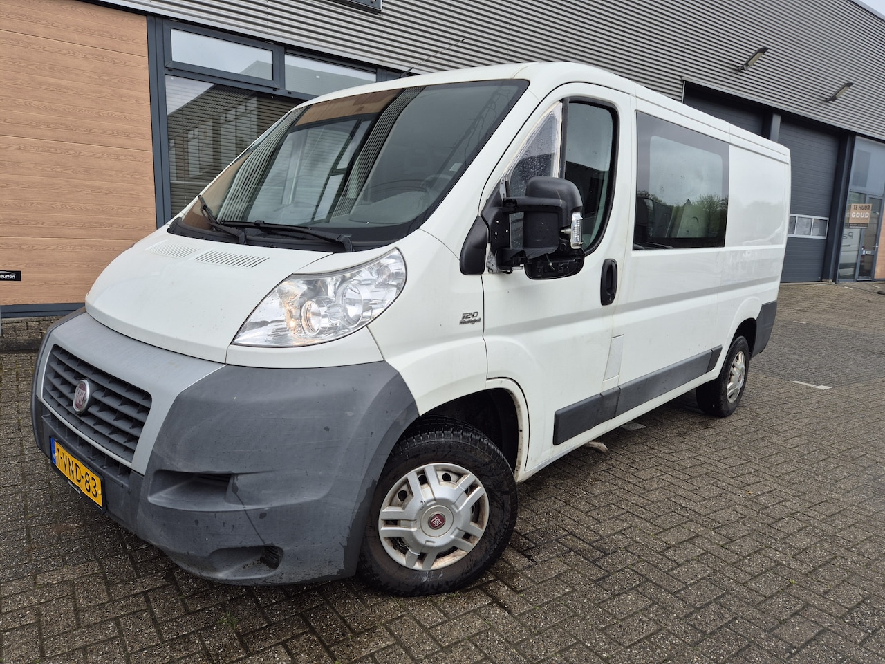 Fiat Ducato - 33 2.3 MultiJet MH1 DC 6-pers airco nieuwe apk lang laag l2h1 - AutoWereld.nl
