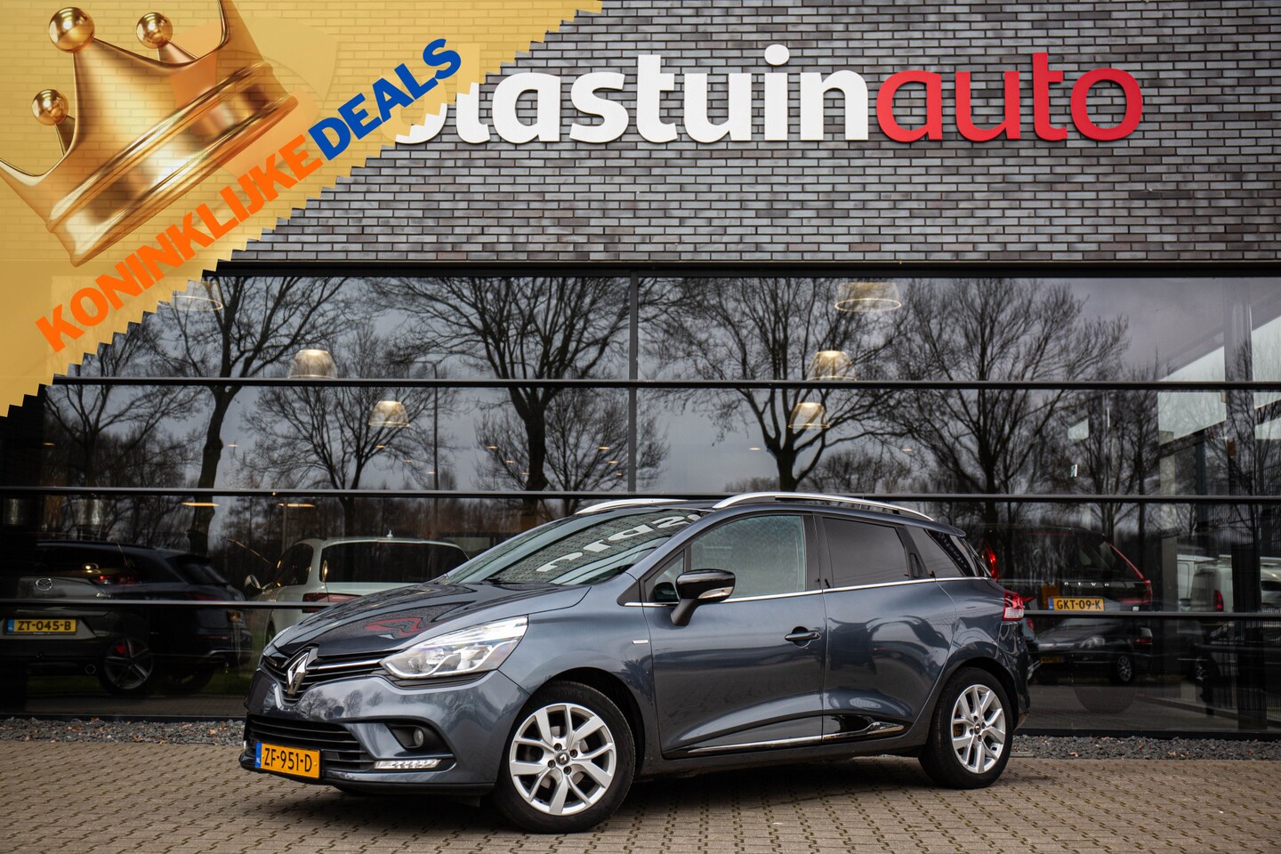 Renault Clio Estate - 0.9 TCe Limited 0.9 TCe Limited , Bass Reflex, Navigatie, - AutoWereld.nl