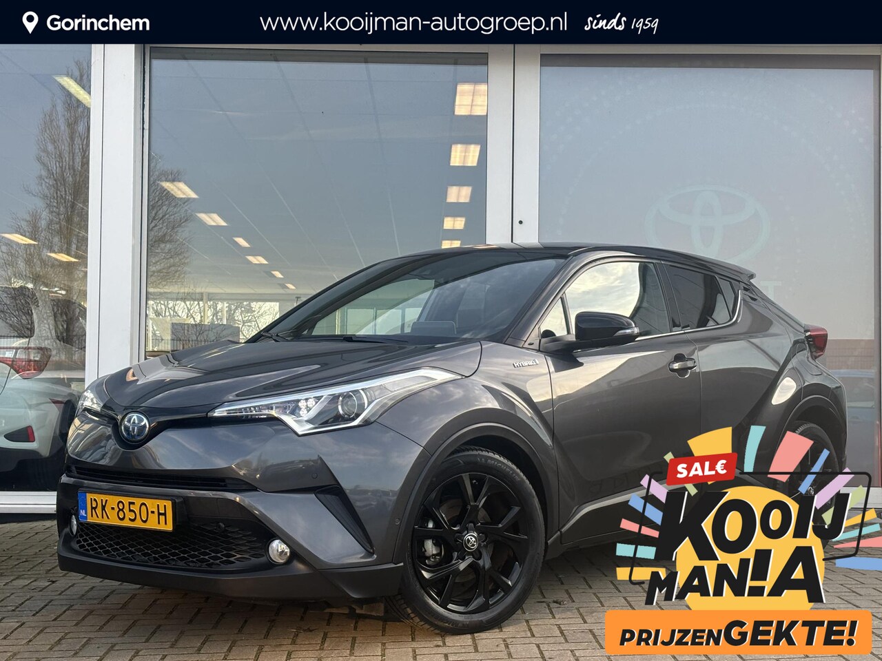 Toyota C-HR - 1.8 Hybrid Black Edition Zeer mooi! | Leder | JBL | Navi | Parkeersensoren v+a | Camera | - AutoWereld.nl