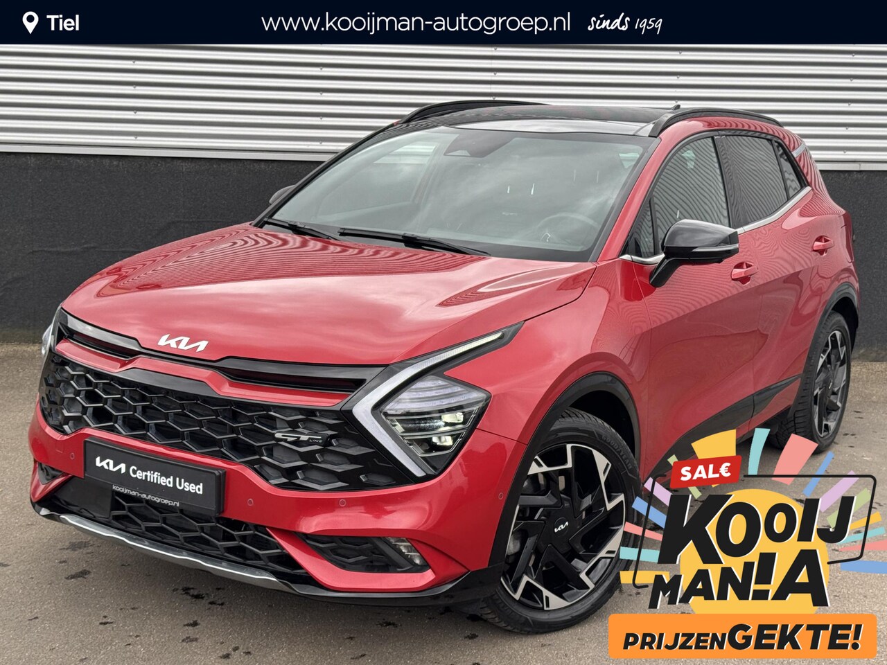 Kia Sportage - 1.6 T-GDi Plug-in Hybrid AWD GT-PlusLine Schuif/kanteldak, Stoelkoeling + Verwarming, Seat - AutoWereld.nl