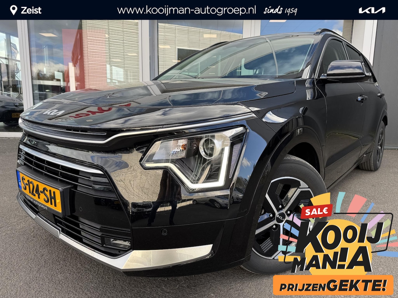 Kia Niro - 1.6 GDi Hybrid DynamicLine Trekhaak | Navigatie | Climate control | Cruise controle | Appl - AutoWereld.nl