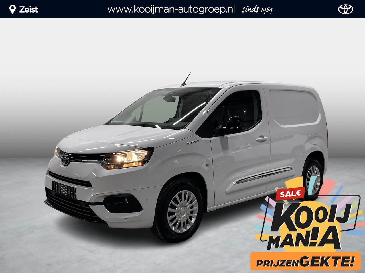 Toyota PROACE CITY Electric - Prof 50 kWh Direct leverbaar, Dodehoek detectie, Apple carplay/android auto, Cruise contro - AutoWereld.nl