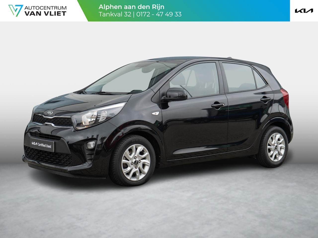 Kia Picanto - 1.0 CVVT Dynamicline | Carplay | Camera | Airco | Bluetooth | Perfect Kia dealeronderhoude - AutoWereld.nl