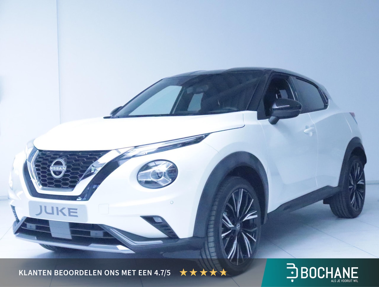 Nissan Juke - 1.0 DIG-T 114 DCT7 N-Design Bose, Lederen bekleding, Bose installatie, Techno pack, Coldpa - AutoWereld.nl