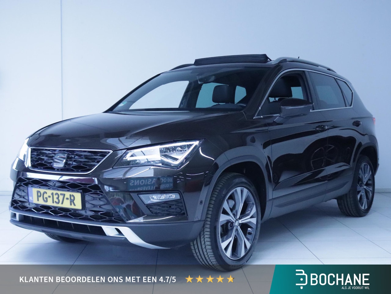 Seat Ateca - 1.4 EcoTSI Xcellence Schuifdak/Clima/Navi - AutoWereld.nl