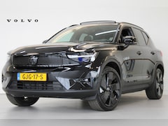 Volvo EX40 - 442PK Twin Motor Ultra Black Edition | 360° | Stoel&Stuur verw. | Panoramadak | Pixel Led