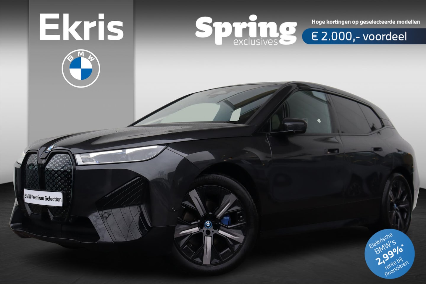 BMW iX - xDrive40 Business Edition Plus 77 kWh Sportpakket / High Executive / Comfort Access / Trek - AutoWereld.nl