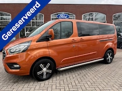 Ford Transit Custom - 340 2.0 TDCI L2H1 Limited AUTOMAAT 170PK DUBBEL CABINE CAMERA I LEDER I CRUISE I AIRCO I 5