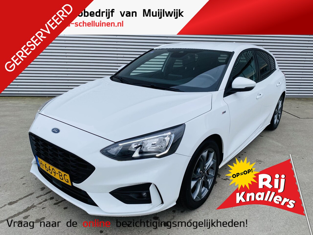 Ford Focus - 1.0 EcoBoost ST Line Business 1.0 EcoBoost ST Line Business - AutoWereld.nl
