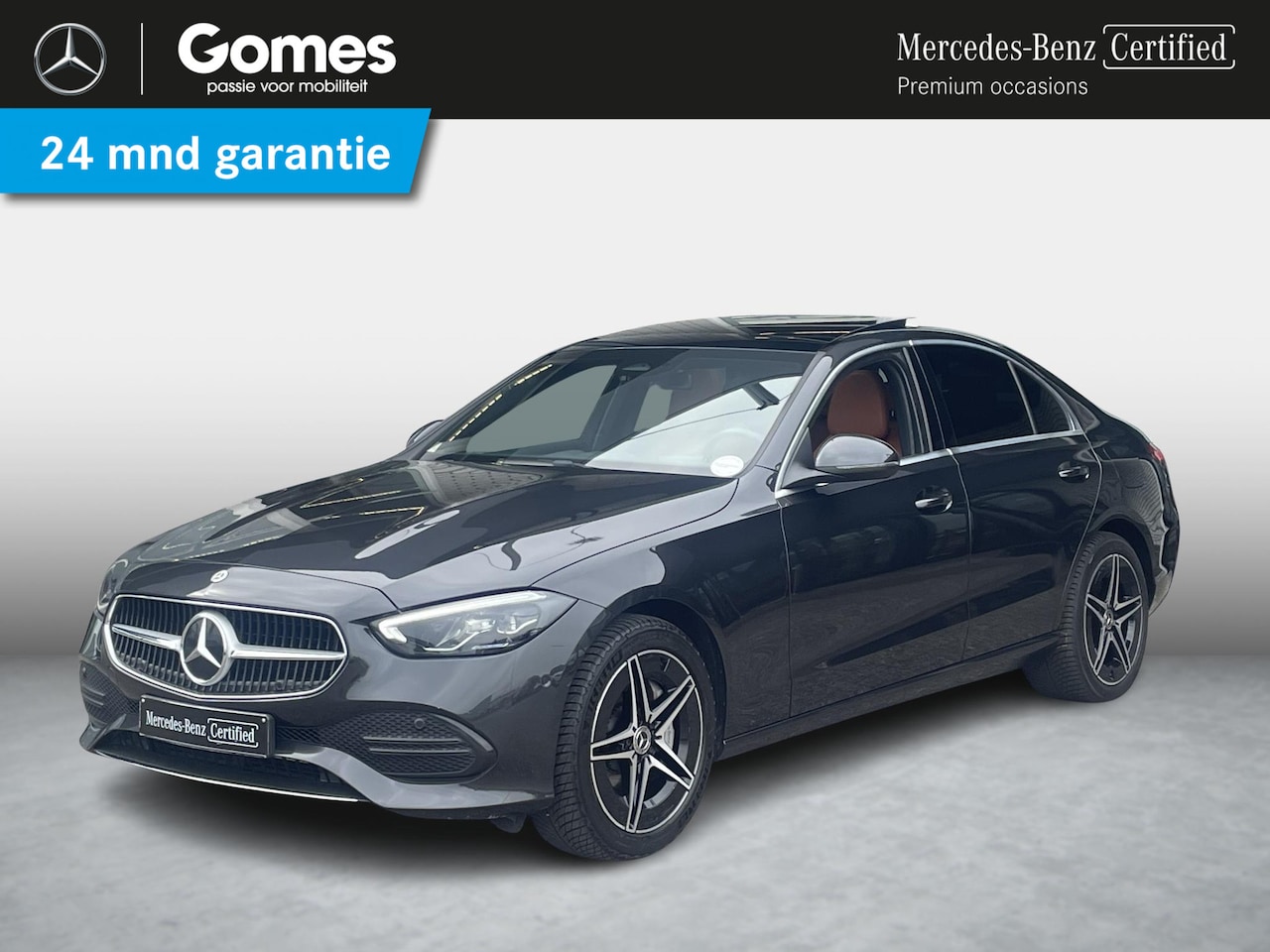 Mercedes-Benz C-klasse - 300 e Luxury | Panoramadak - AutoWereld.nl