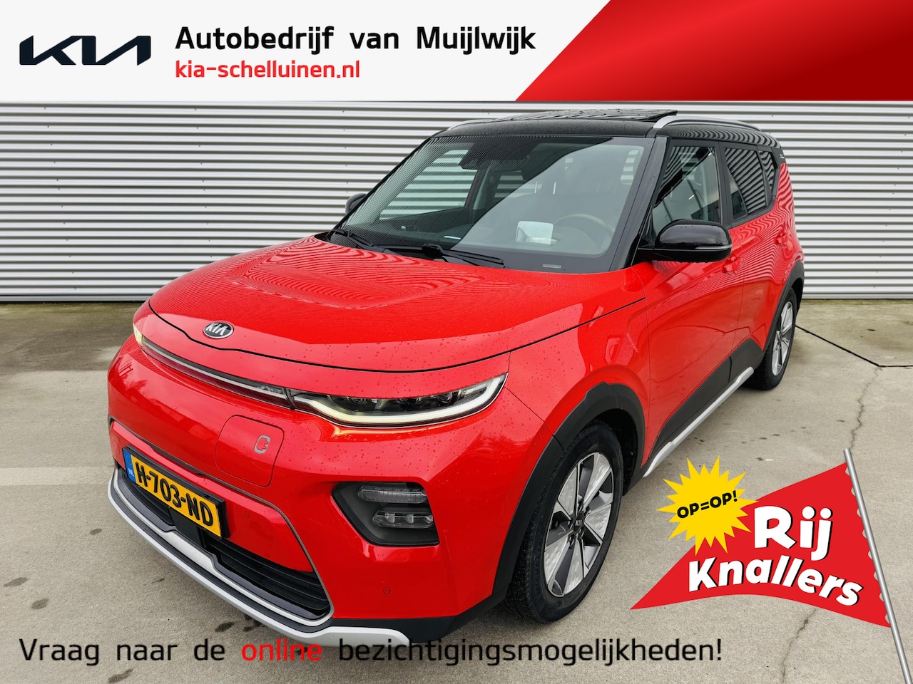 Kia e-Soul - ExecutiveLine 64 kWh Sunroof | Full options | Draaghaak tbv Fietsendrager | 1-Fase > max 7 - AutoWereld.nl