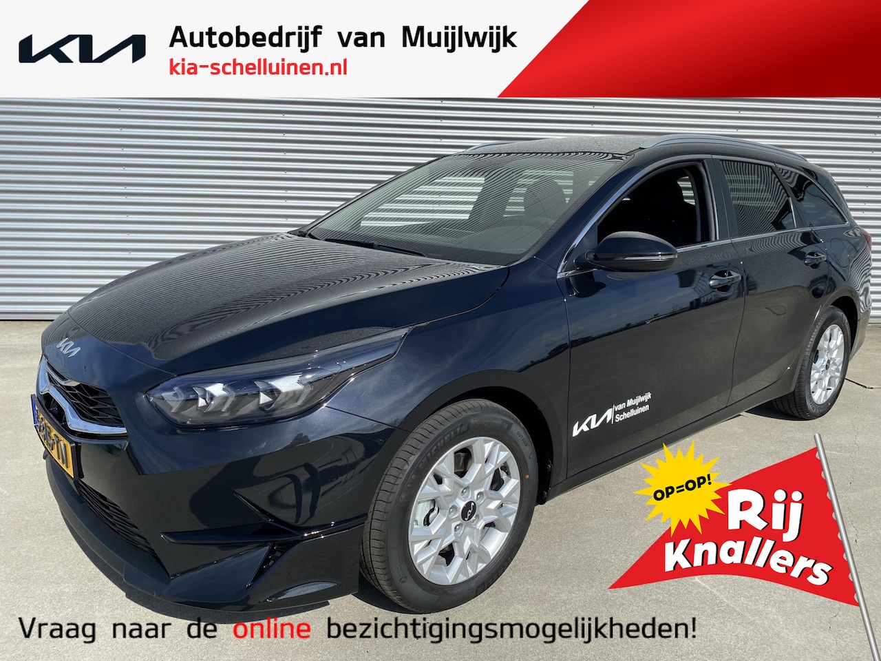 Kia Cee'd Sportswagon - Ceed 1.0 T-GDi DynamicPlusLine Demo auto | Navi | Keyless | Privacyglass | Km stand kan ie - AutoWereld.nl