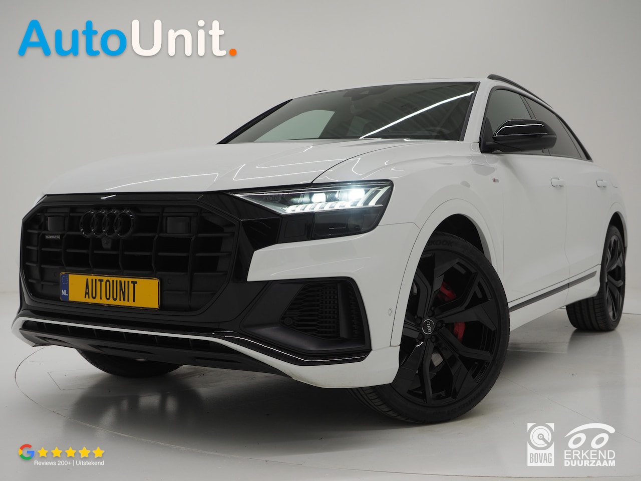 Audi Q8 - 60 TFSI e quattro Competition BlackOptic 462PK | RS Stoelen | 23" | Panoramadak | Luchtver - AutoWereld.nl