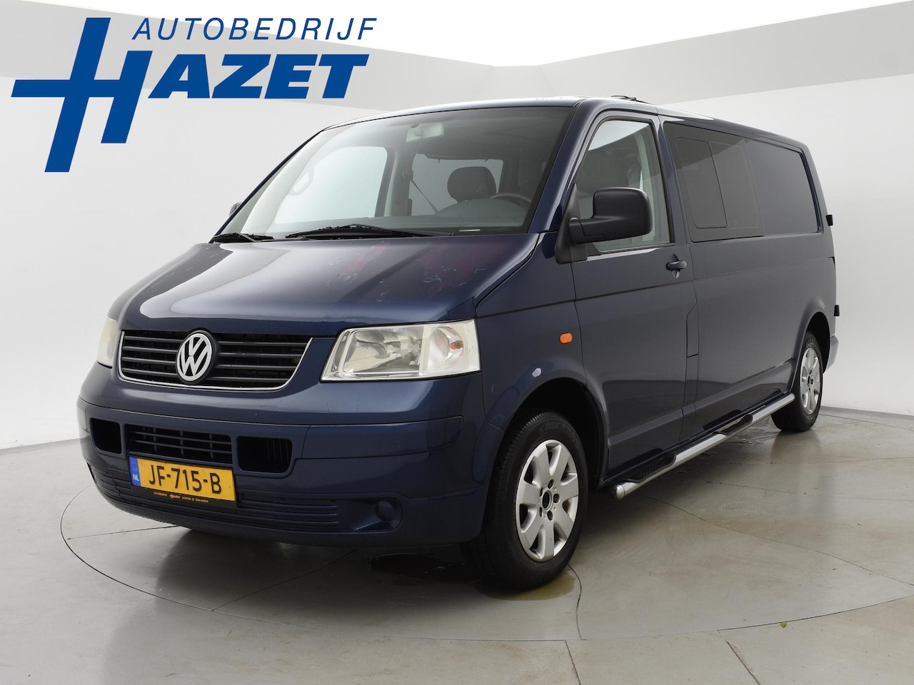 Volkswagen Transporter Kombi - 2.5 TDI LANG *CAMPER KENTEKEN* 5-PERS. + NAVIGATIE / TREKHAAK / AIRCO / CRUISE CONTROL - AutoWereld.nl