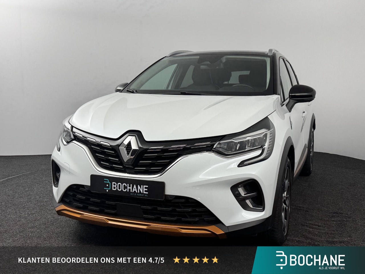 Renault Captur - 1.3 TCe 130 EDC Intens / Pack Orange / Automaat /  Aanhangwagen geremd 1500 KG / - AutoWereld.nl