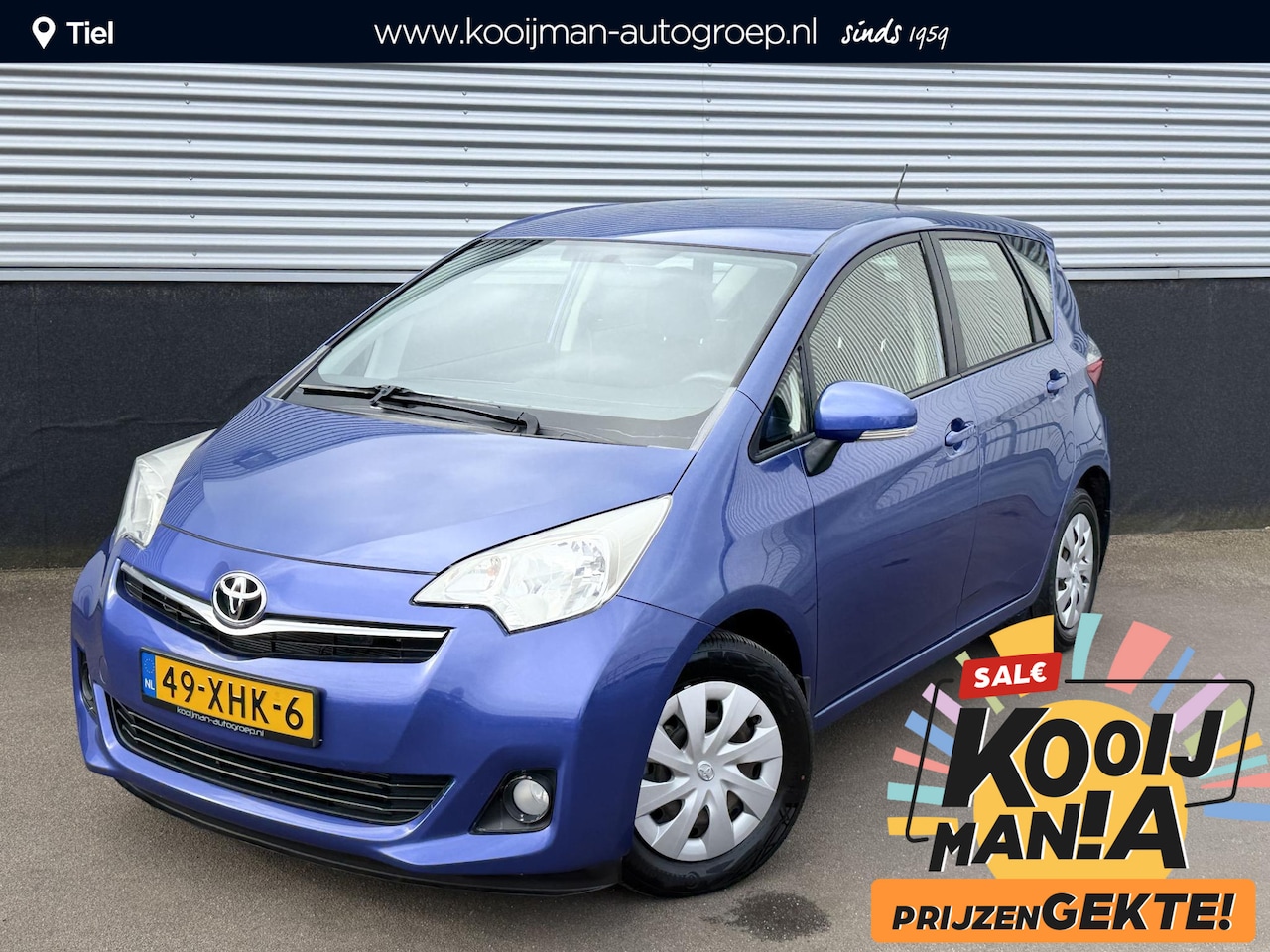 Toyota Verso S - 1.3 VVT-i Aspiration CVT-Automaat 1e eigenaar, dealer onderhouden, zeer nette Verso-S. Inc - AutoWereld.nl